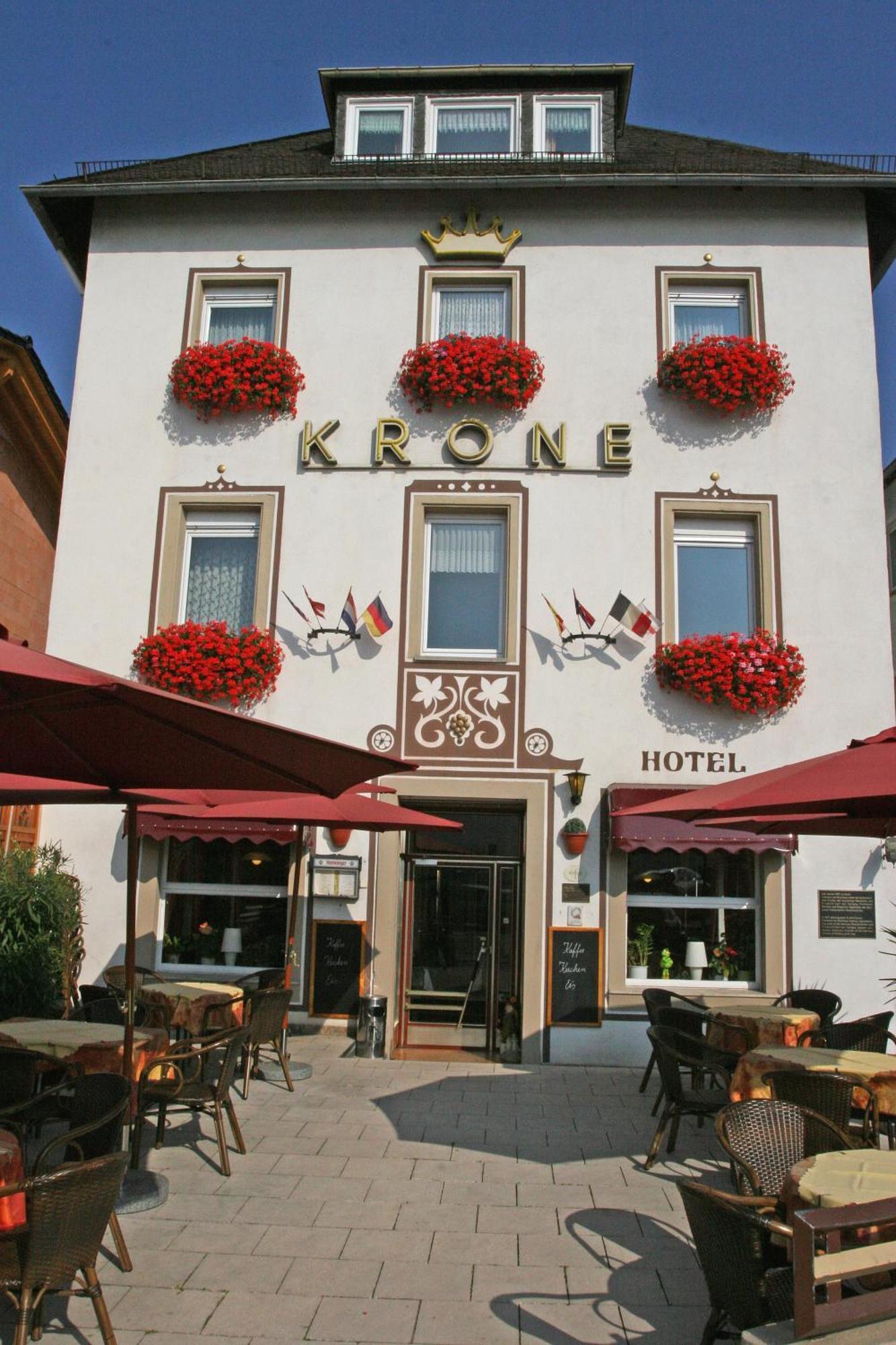 Hotel Krone Ruedesheim Рюдесгайм-ам-Райн Екстер'єр фото